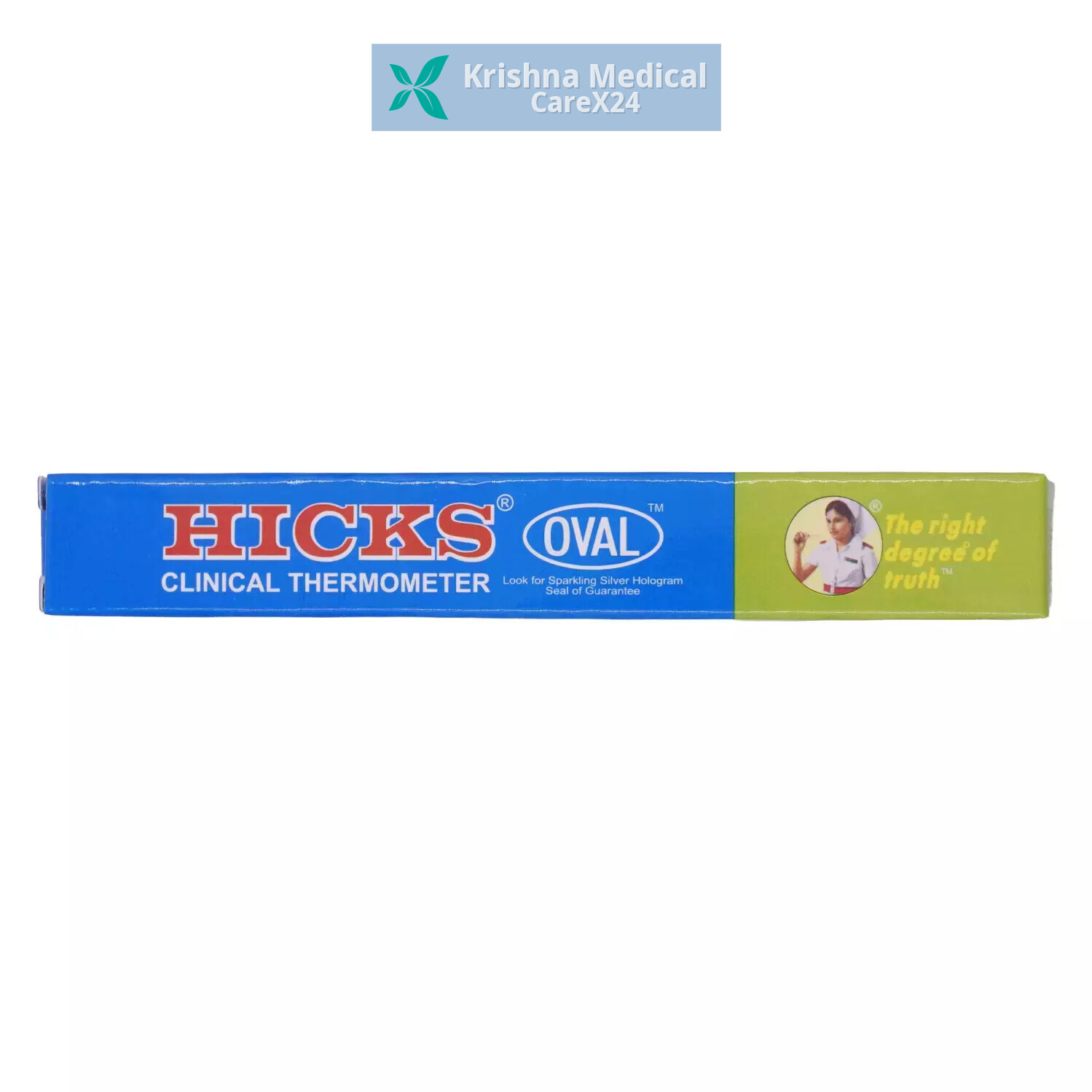Hicks Oval Clinical Thermometer