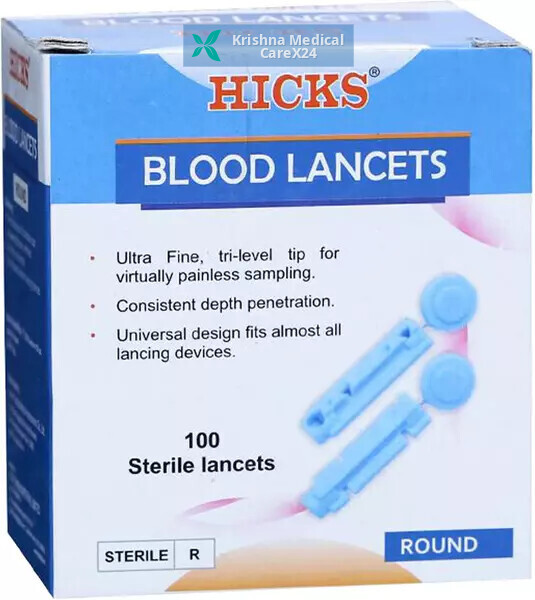 Hicks Round Blood Lancets