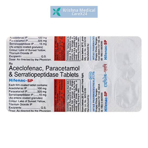 Hifenac SP Tablet