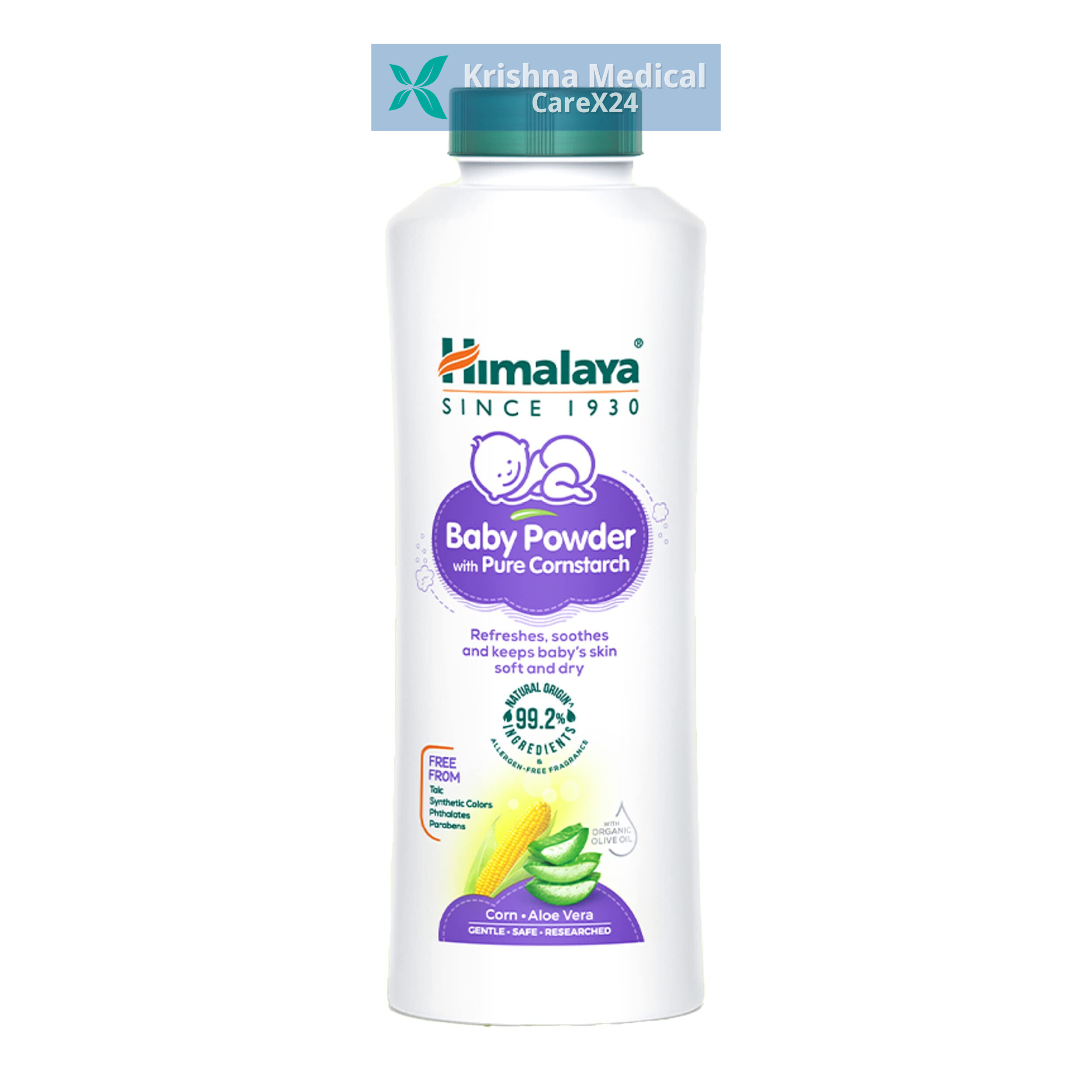 Himalaya Baby Powder With Pure Cornstarch
