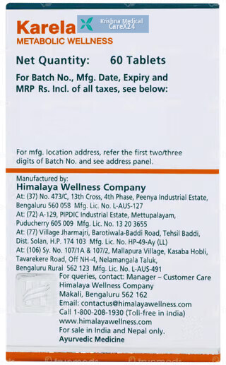 Himalaya Karela Tablet