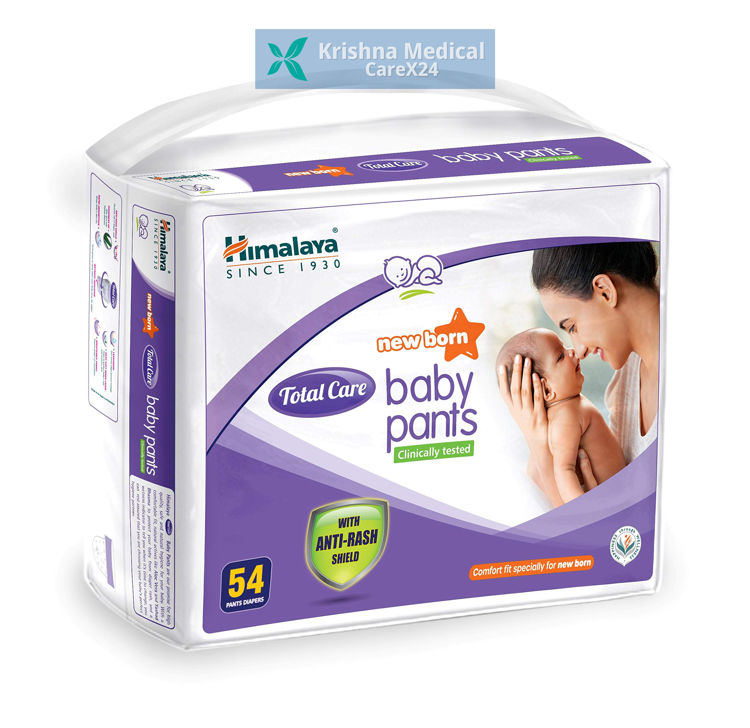 Himalaya Total Care Baby Pants NB