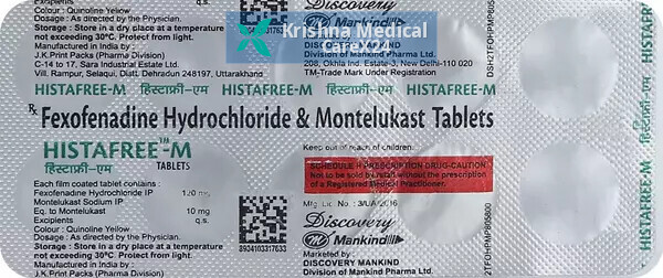 Histafree M Tablet