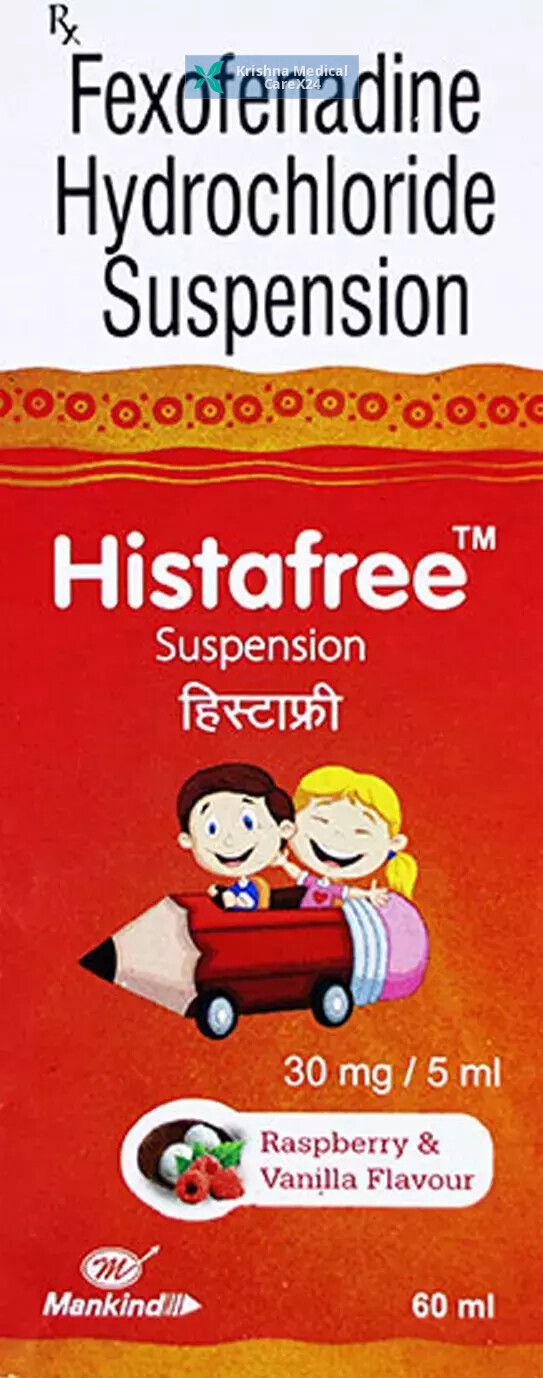 Histafree Raspberry And Vanilla Suspension