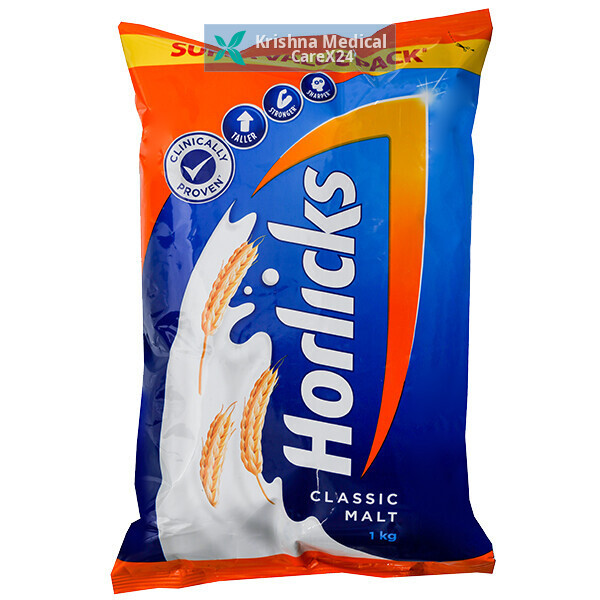 Horlicks Classic Malt Powder (Pouch)