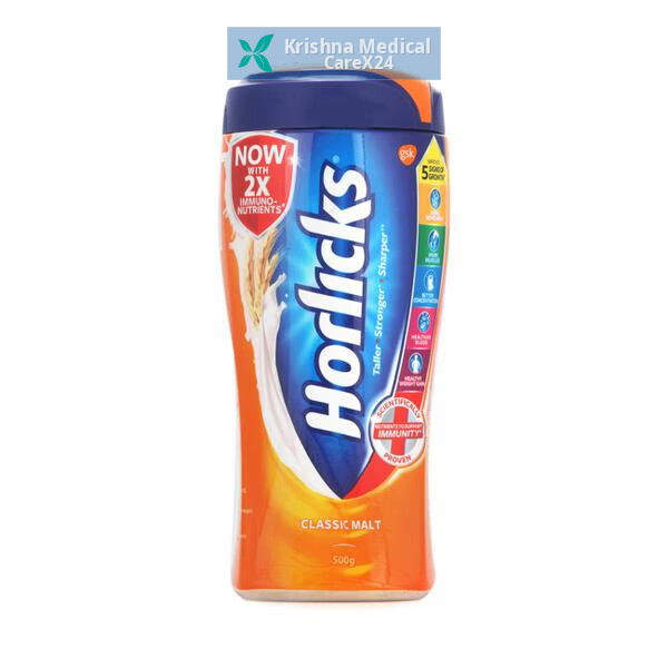 Horlicks Classic Malt Powder (Jar)