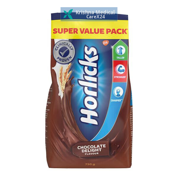 Horlicks Health & Nutrition Drink Chocolate Delight Refill
