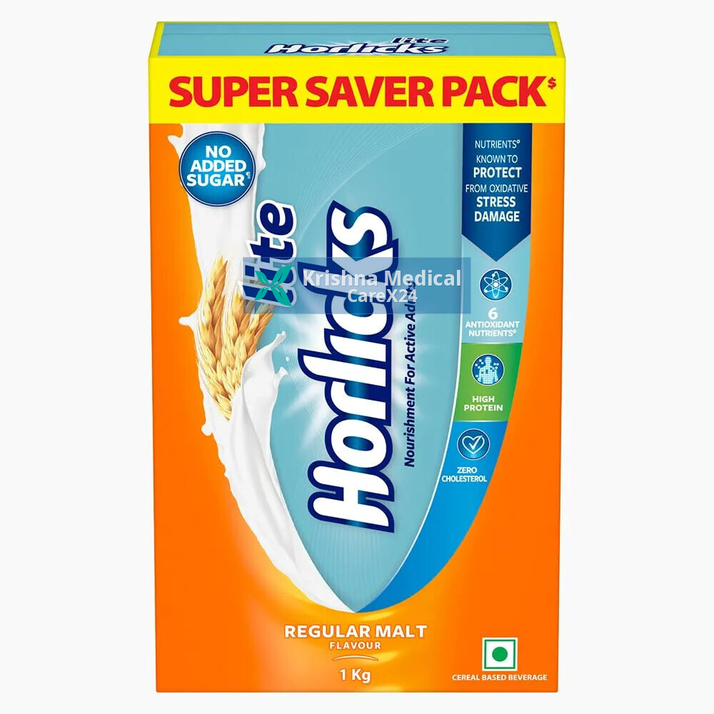 Horlicks Lite Powder Regular Malt