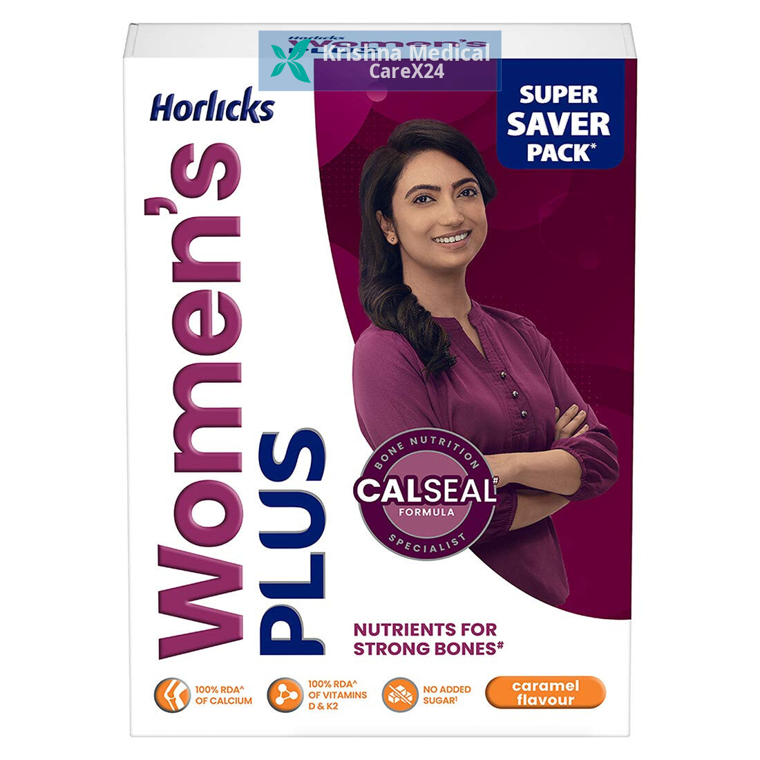 Horlicks Womens Plus Caramel Powder (CARTOON PACK)