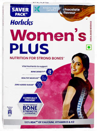 Horlicks Womens Plus Powder Chocolate