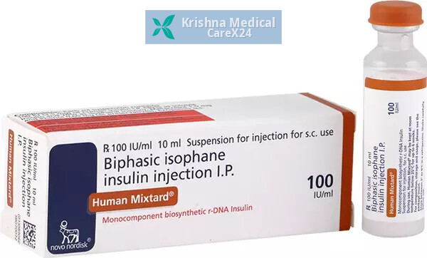Human Mixtard 30 100IU/ml Injection