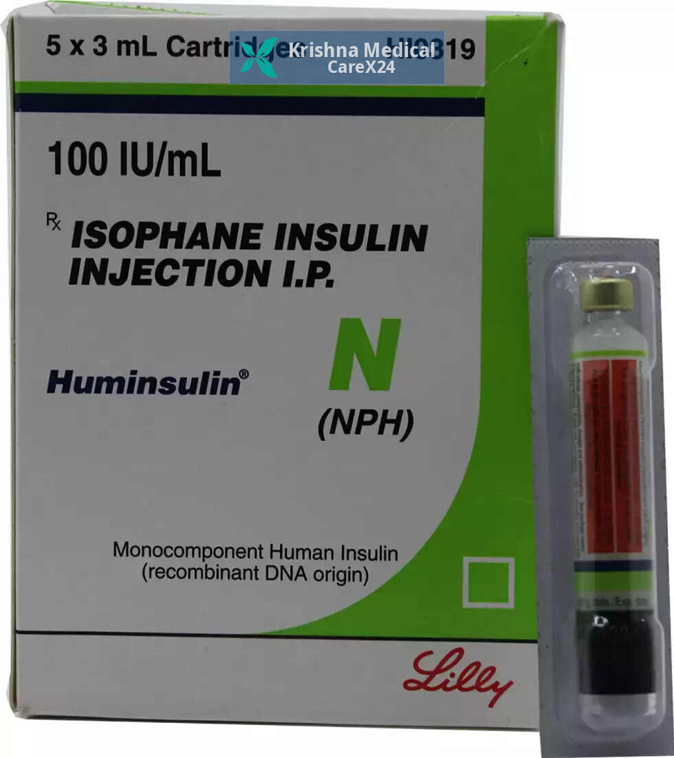 Huminsulin N 100IU/ml Cartridge-3ml