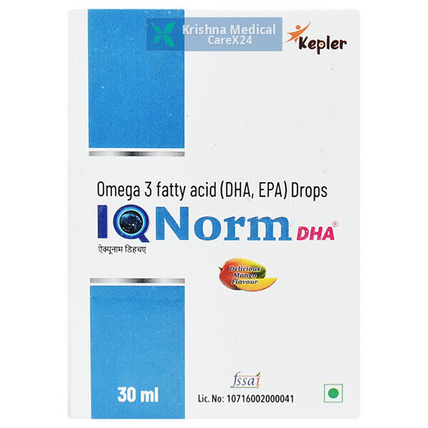 IQNorm DHA Drops Mango