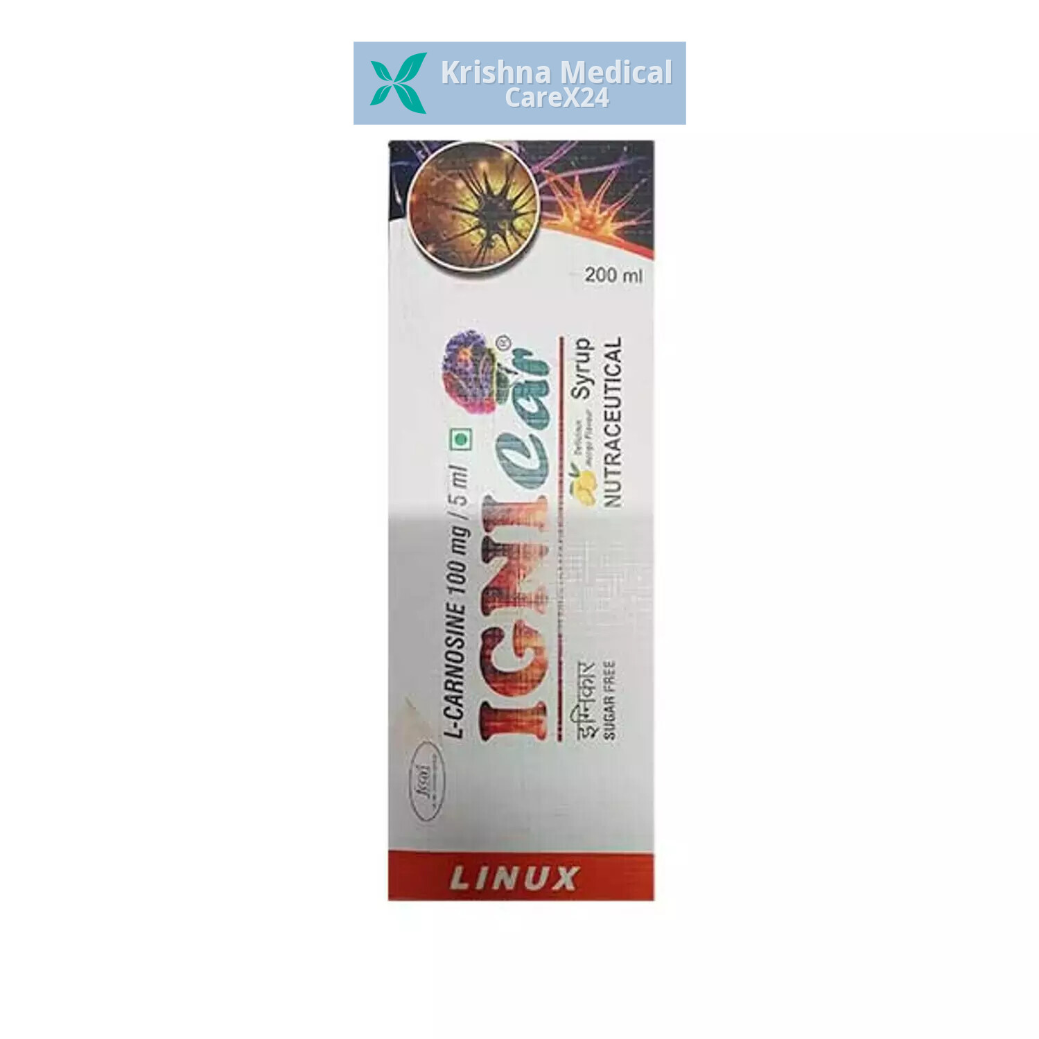 Ignicar Mango Sugar Free Syrup