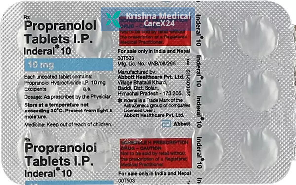 Inderal 10 Tablet