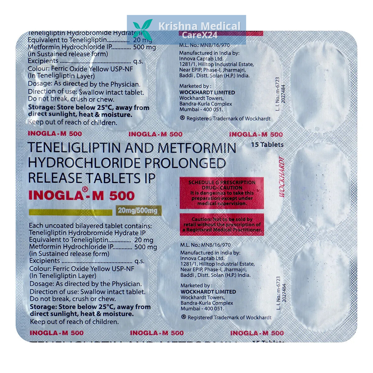 Inogla M 500 Tablet
