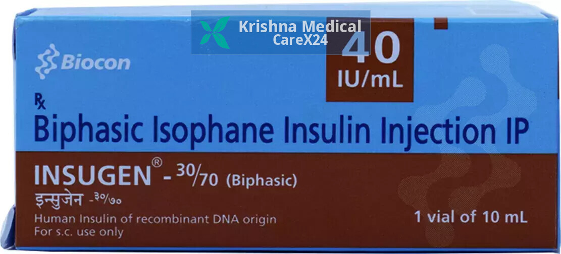 Insugen 30/70 40iu/ml Injection