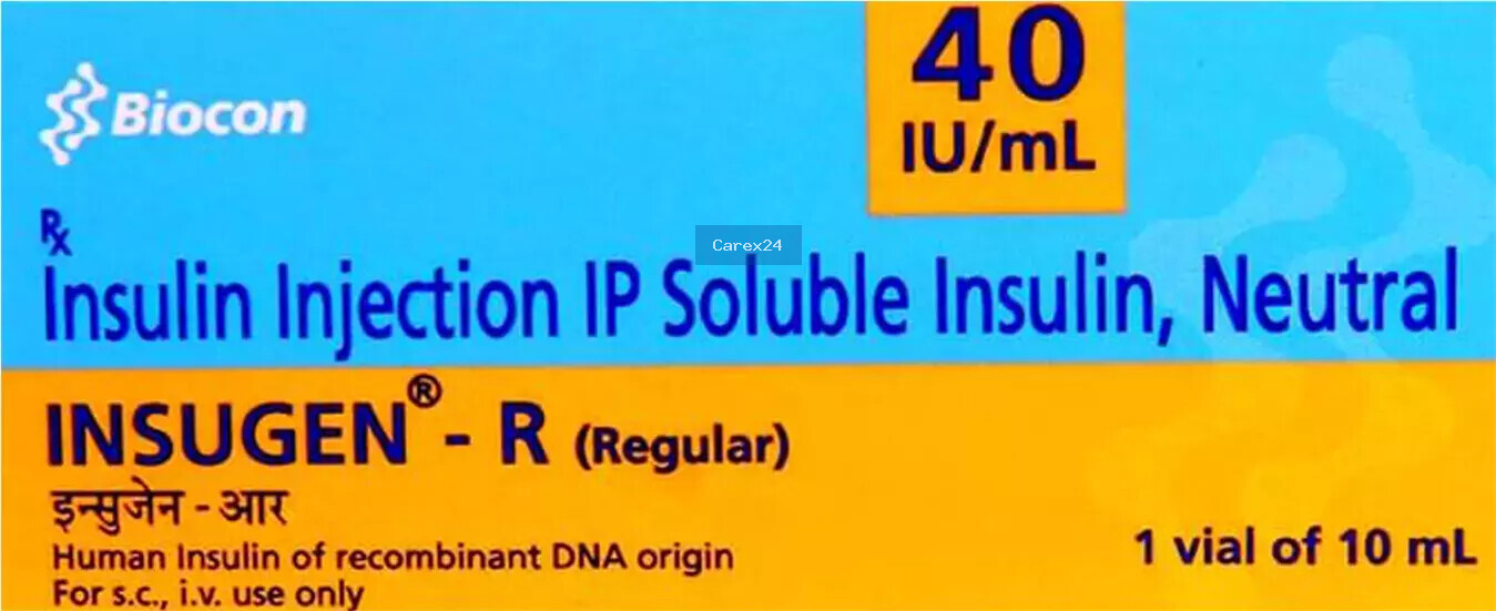 Insugen R 40IU/ml Injection