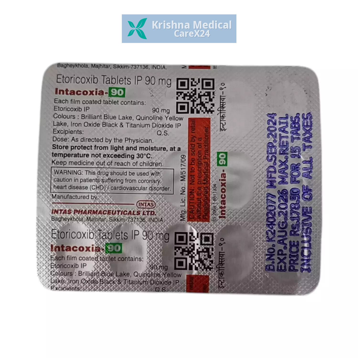 Intacoxia 90 Tablet