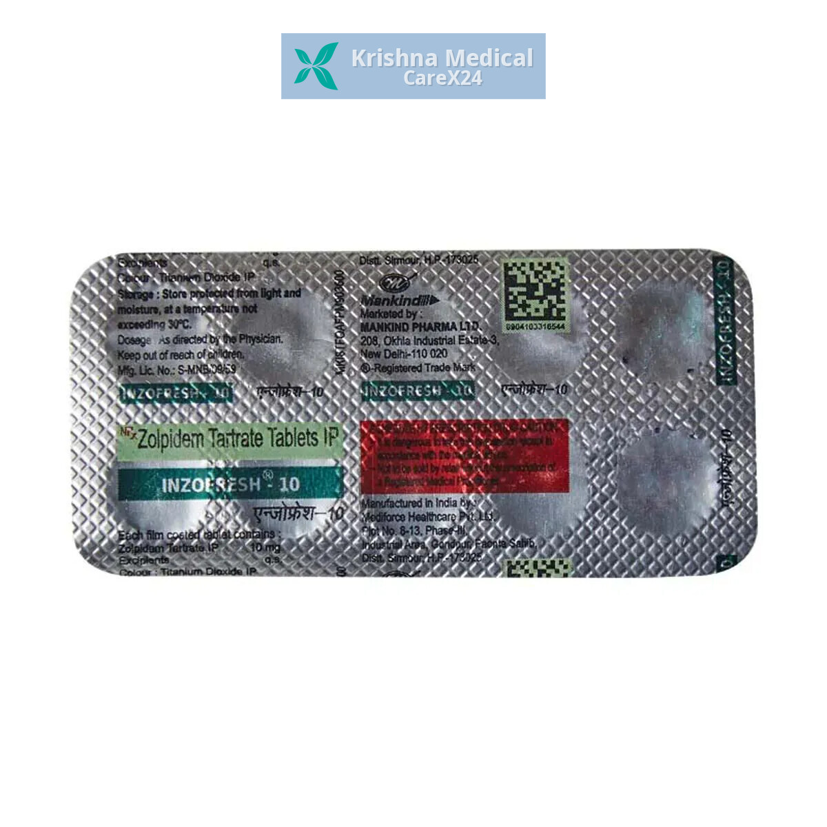 Inzofresh 10 Tablet