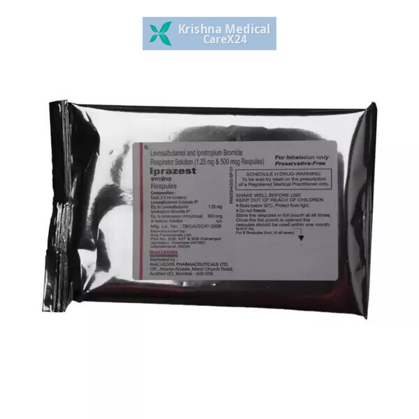 Iprazest Respules (5 Respules X 3 Ml)