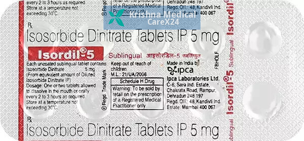 Isordil 5 Sublingual Tablet