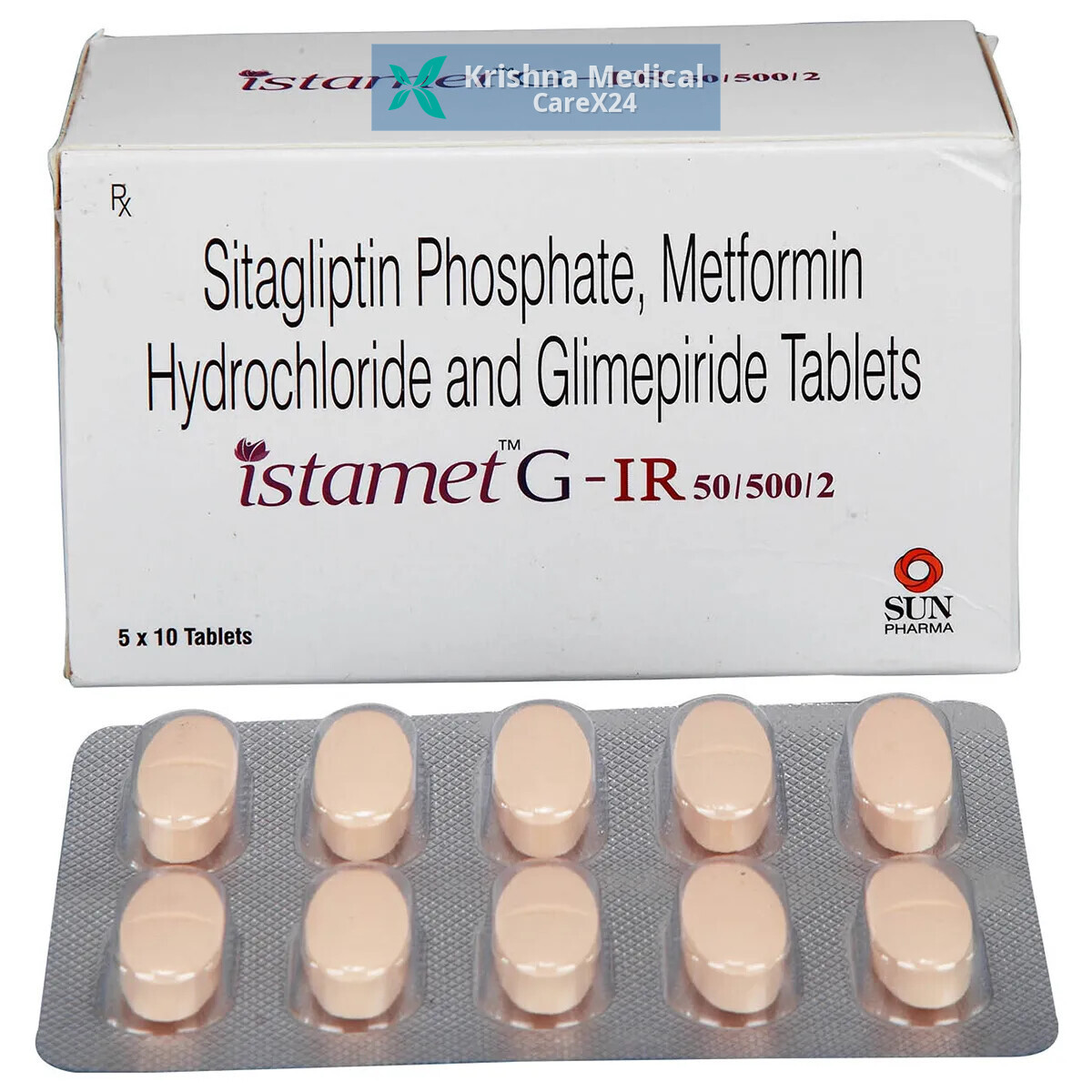 Istamet G IR 50/500/2 Tablet