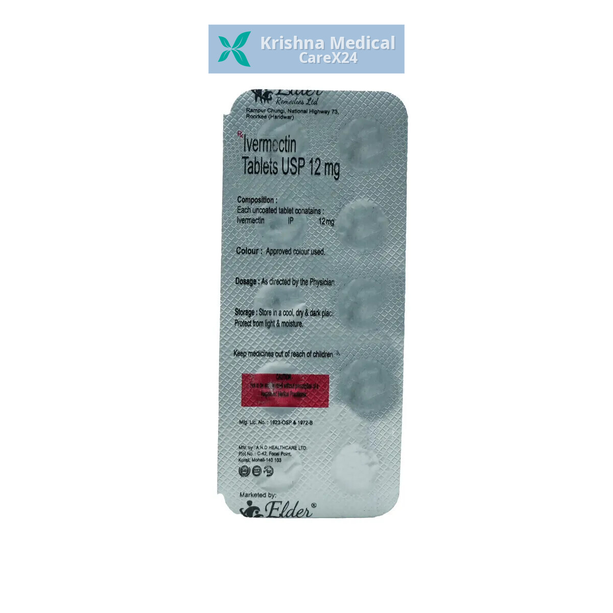 Ivermectin 12 Tablet