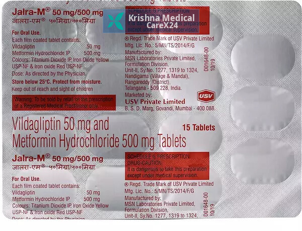 Jalra M 50/500 Tablet