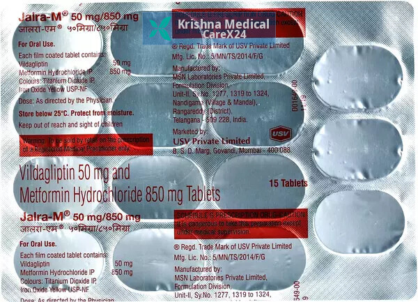 Jalra M 50/850 Tablet