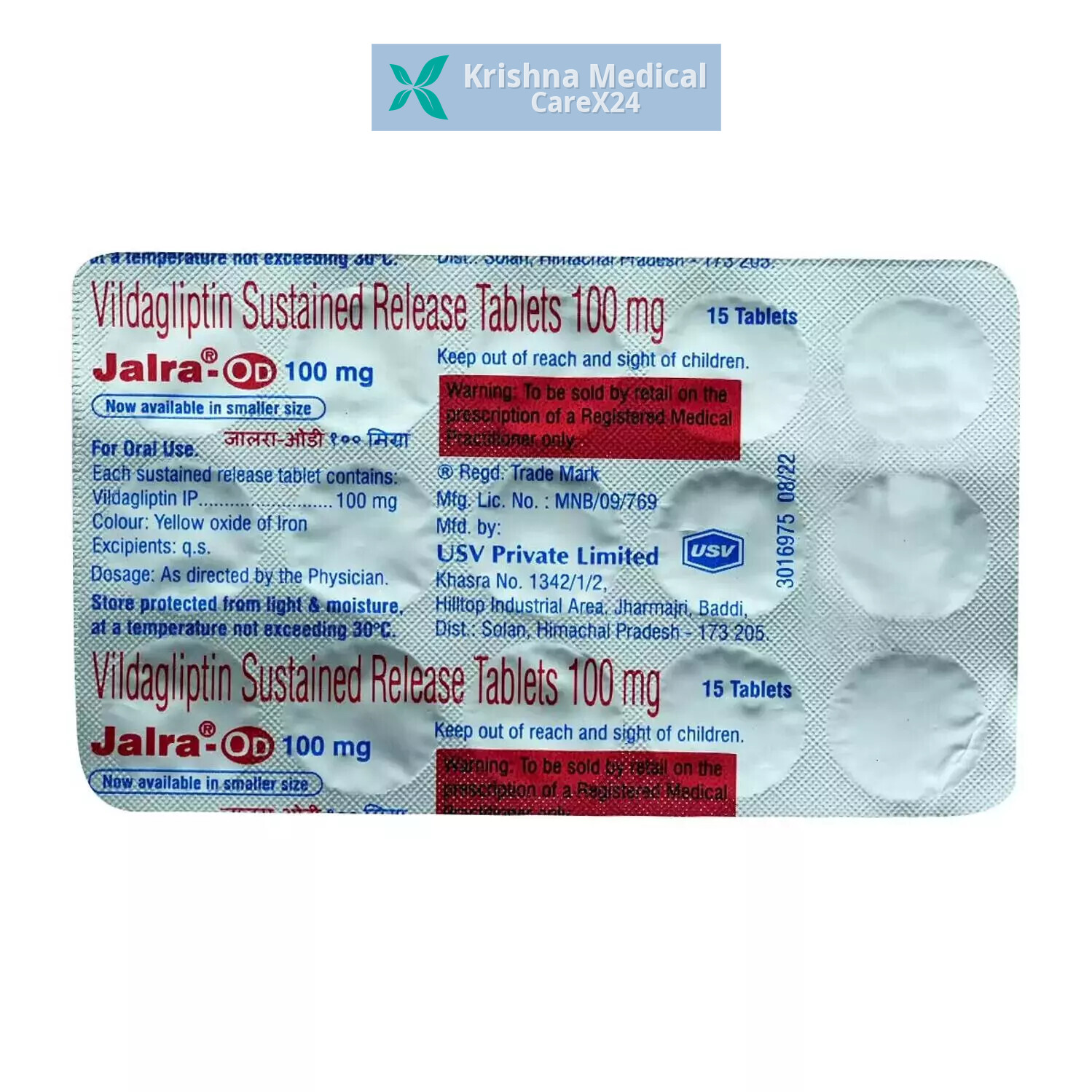 Jalra Od 100 Tablet