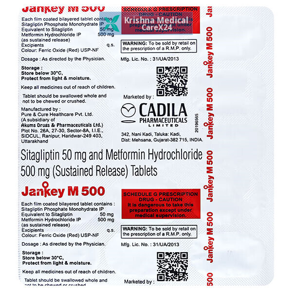 Jankey M 500 Tablet