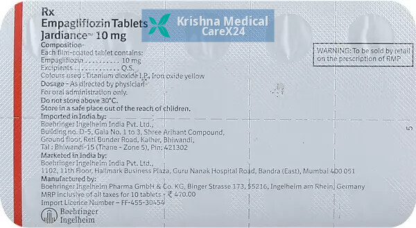 Jardiance 10 Tablet