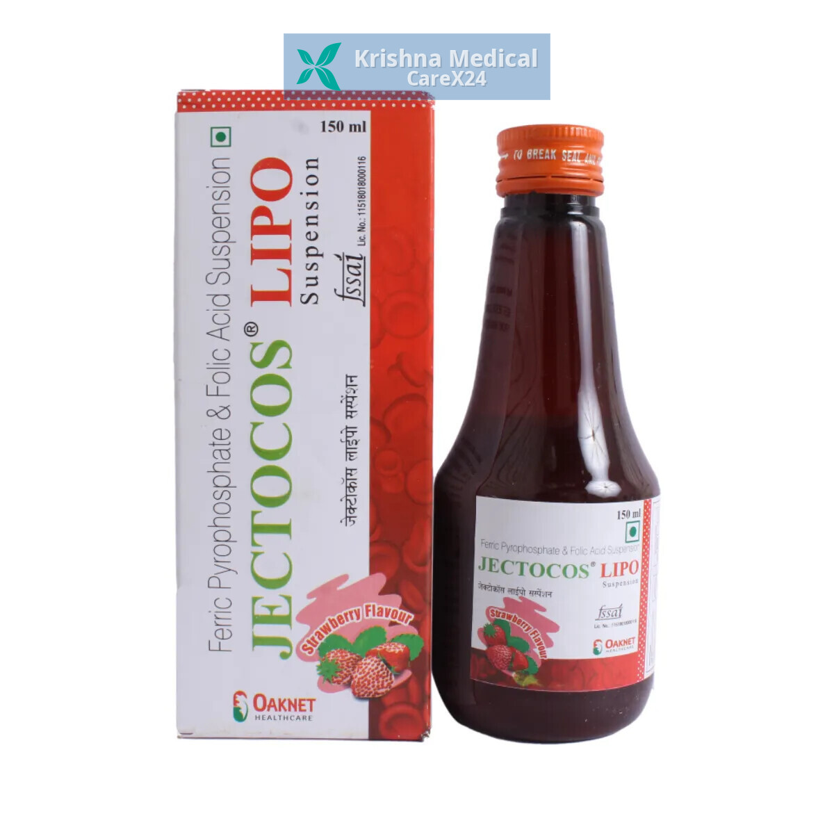 Jectocos Lipo Strawberry Suspension