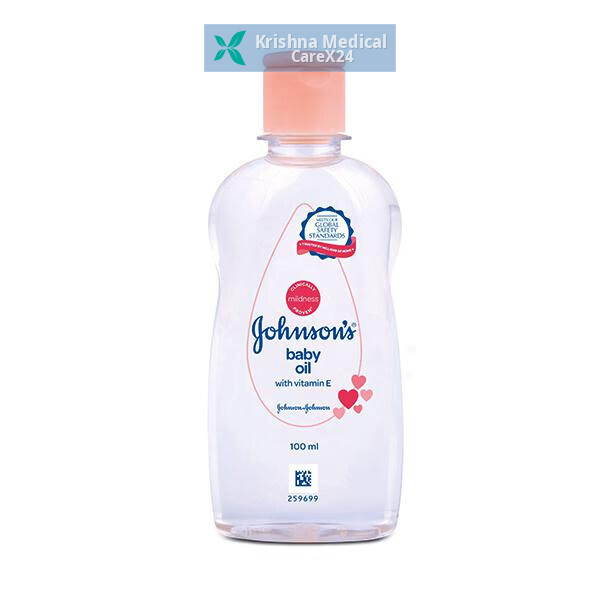 Johnsons Baby Oil With Vitamin E