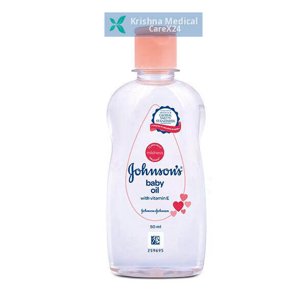 Johnsons Baby Oil With Vitamin E