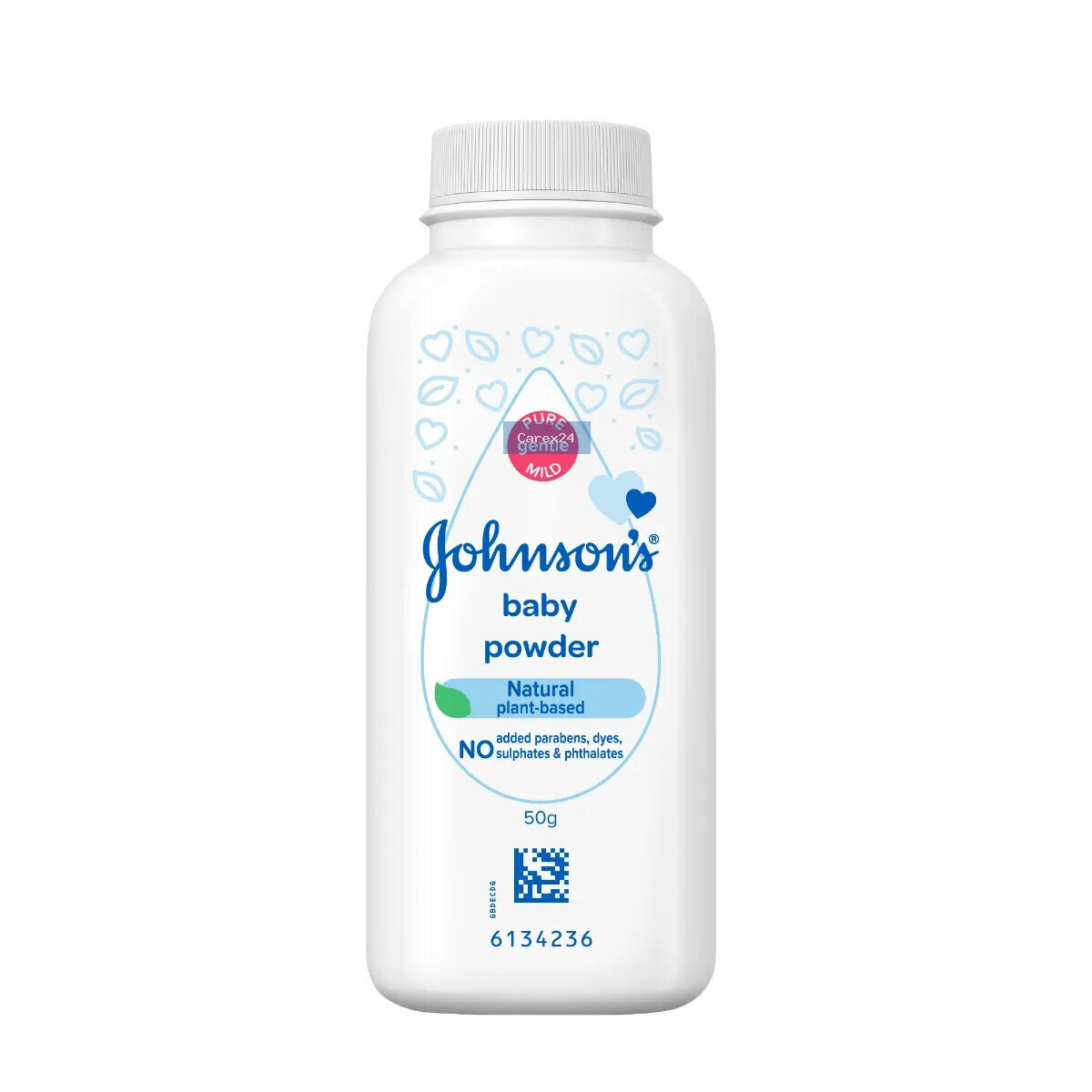 Johnsons Natural Baby Powder