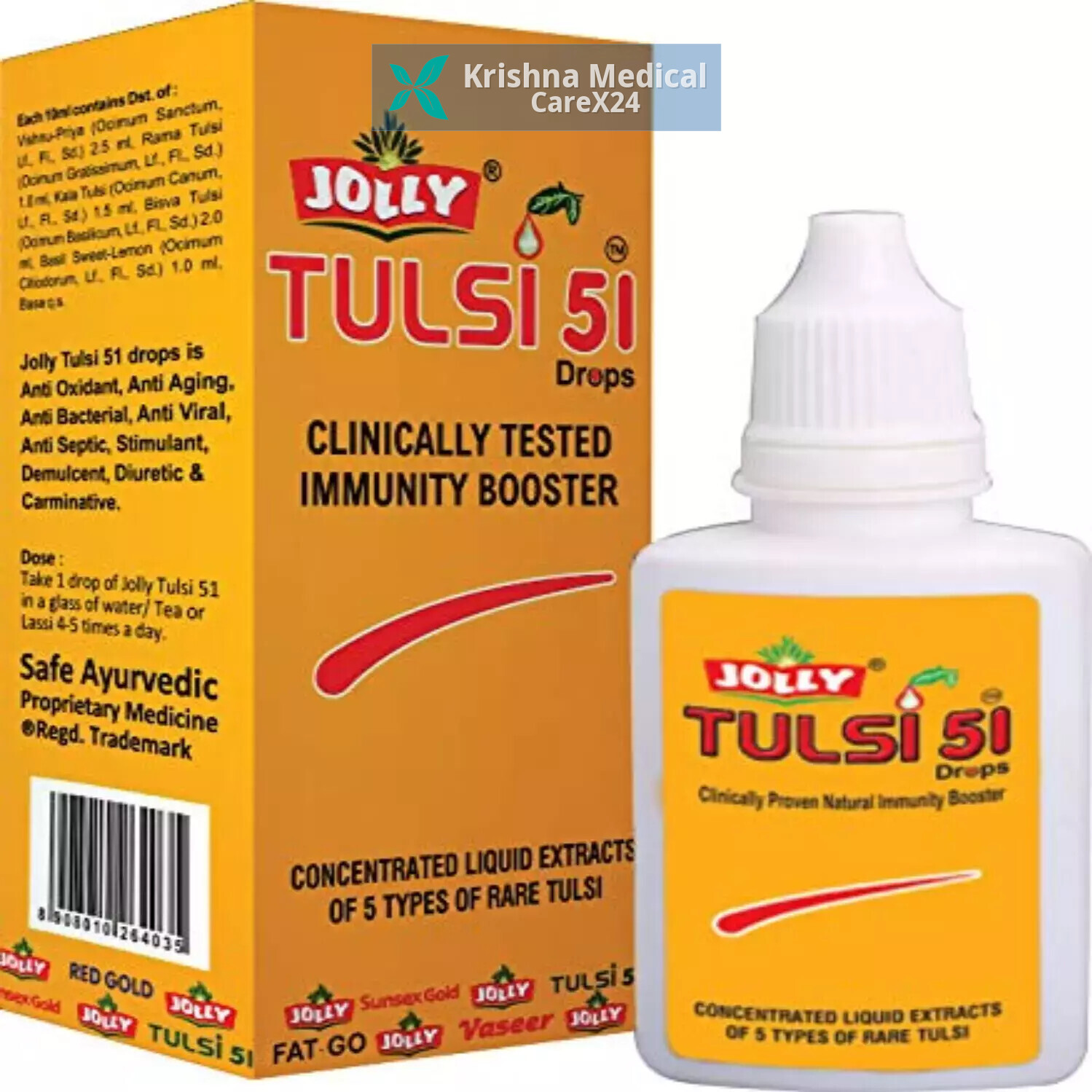 Jolly Tulsi 51 Drops