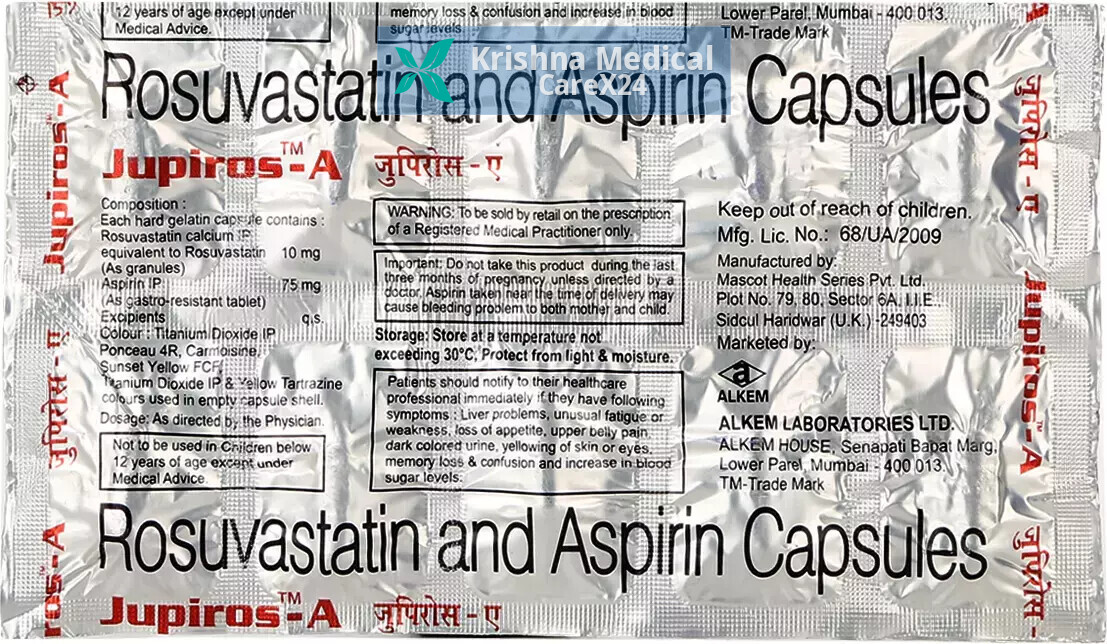 Jupiros A 10/75 Capsule