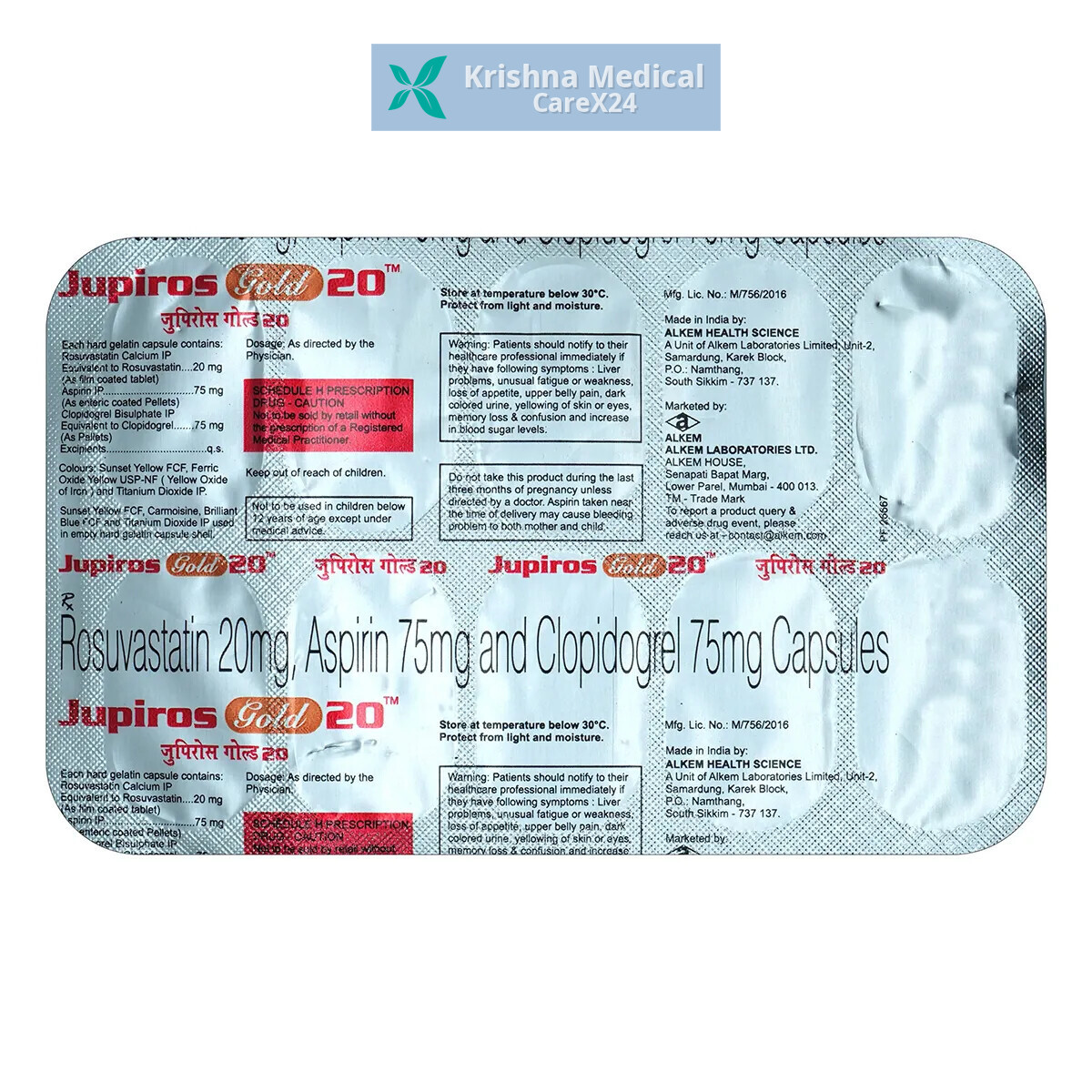 Jupiros Gold 20 Capsule