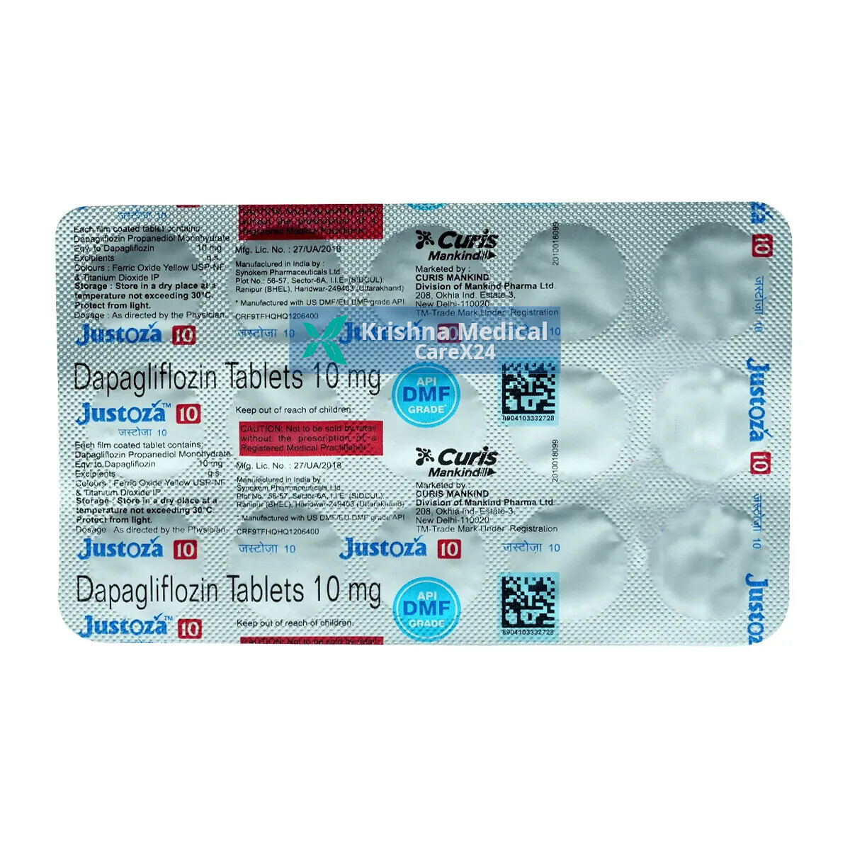 Justoza 10 Tablet