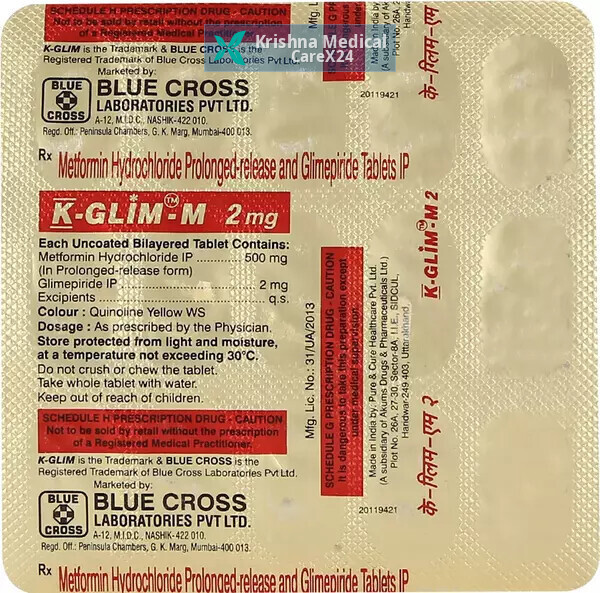 K Glim M 2 Tablet