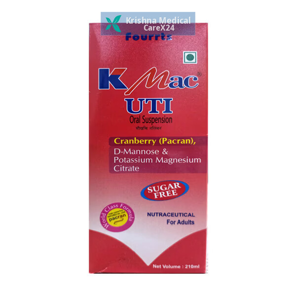 K Mac Uti Sugar Free Oral Suspension Adult