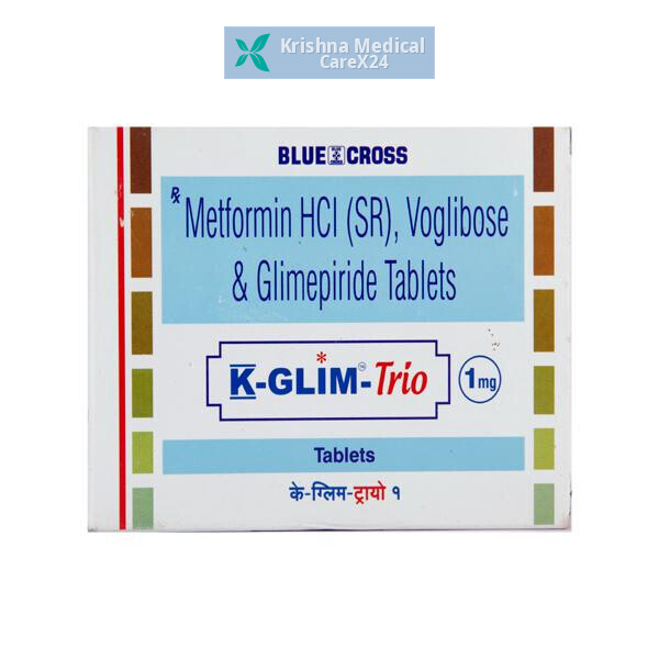 K-Glim-Trio 1mg Tablet SR