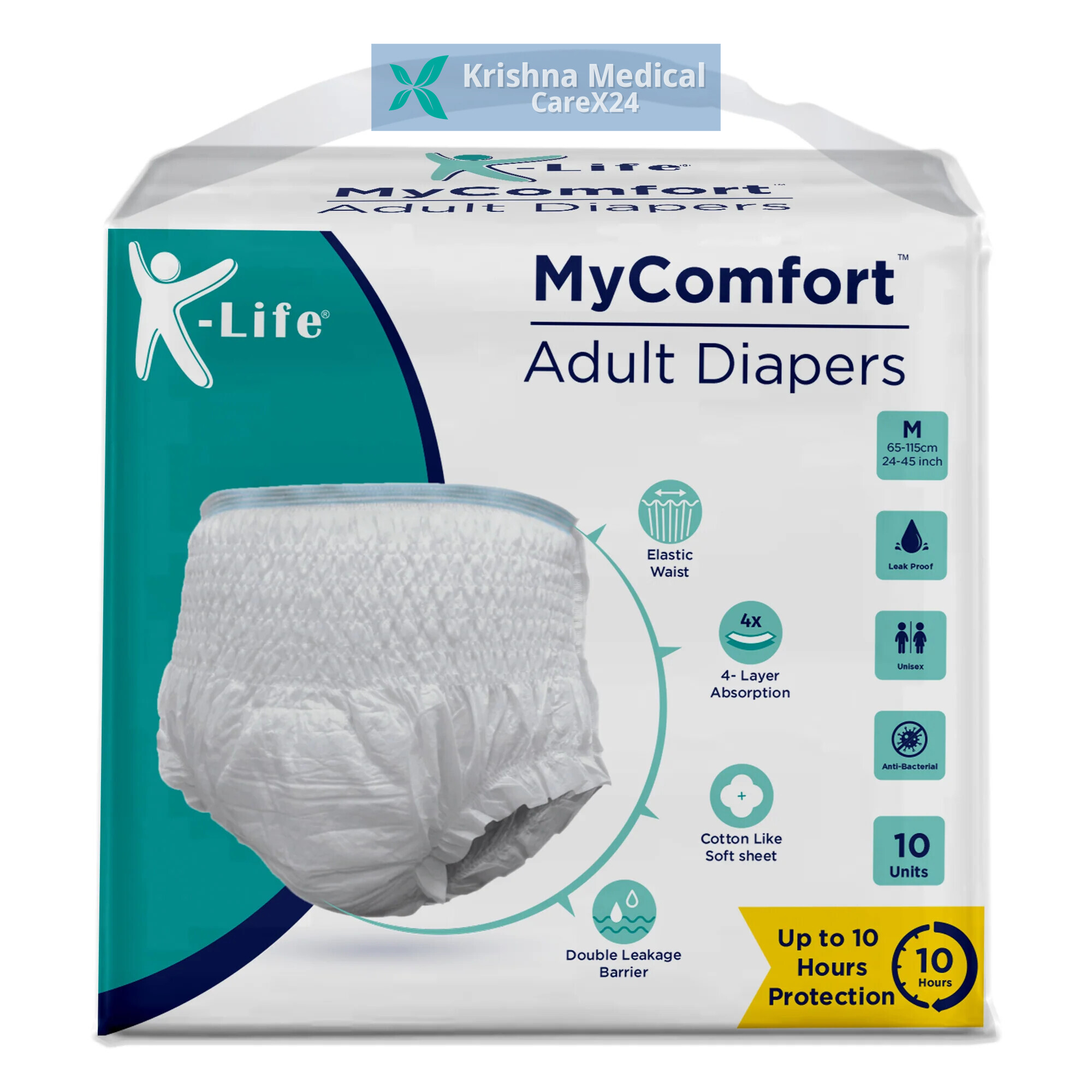 K-Life My Comfort Adult Diapers M