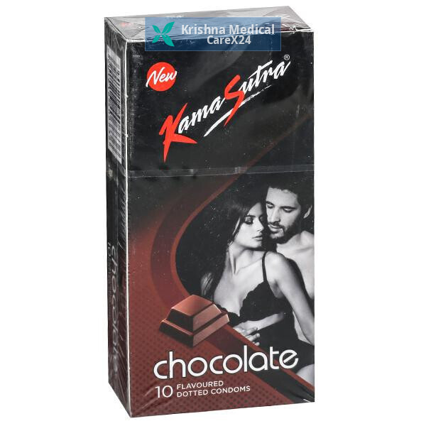Kamasutra Chocolate Dotted Condom