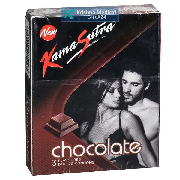 Kamasutra Chocolate Dotted Condoms