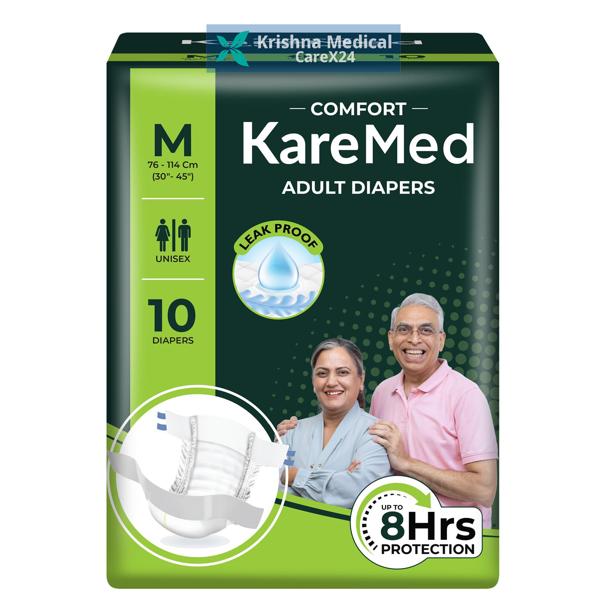 Karemed Comfort Adult Diapers M