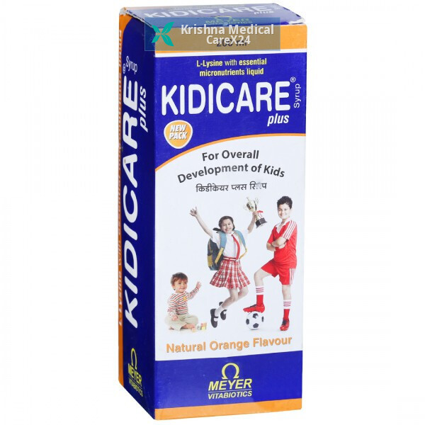 Kidicare Plus Orange Syrup