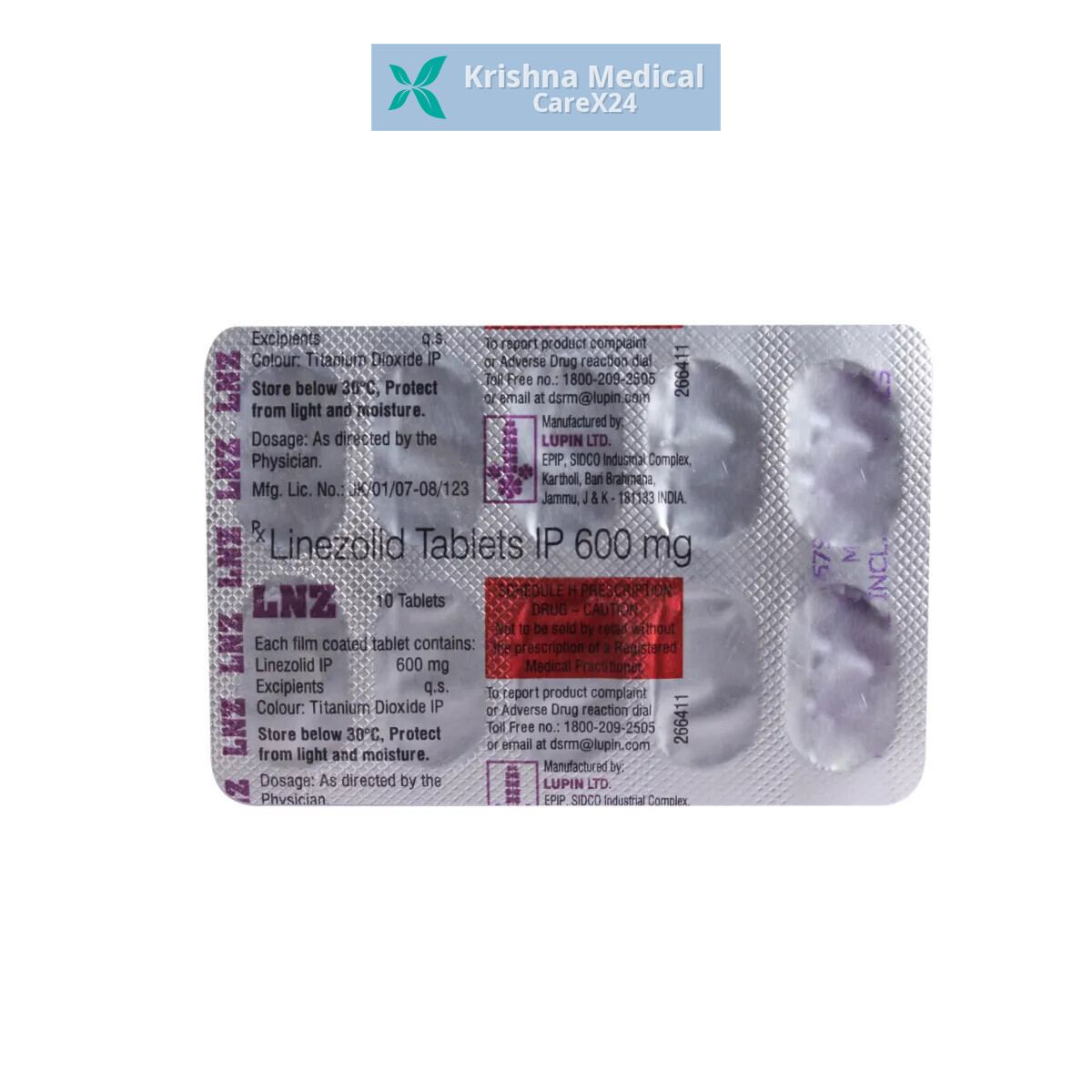 LNZ 600 Tablet